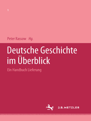 cover image of Deutsche Geschichte